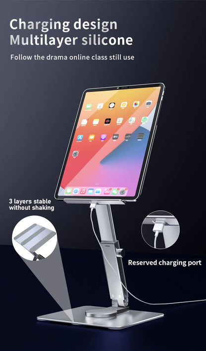 Rotating Aluminum Tablet Stand