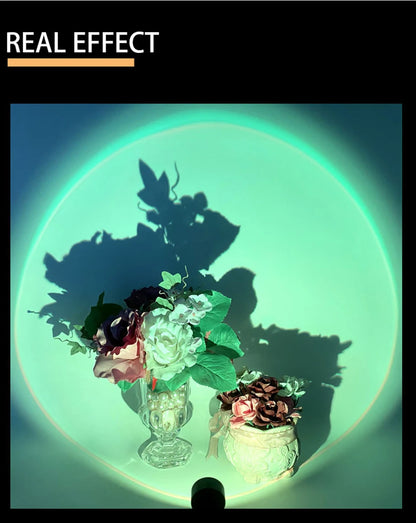 LED Sunset Projector Lamp