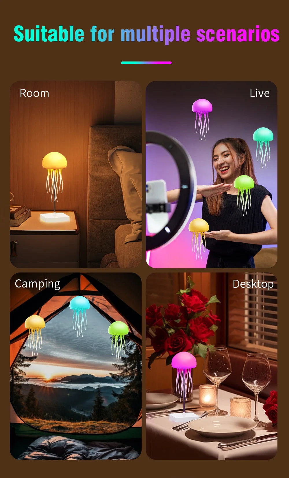 Jellyfish Table Lamp