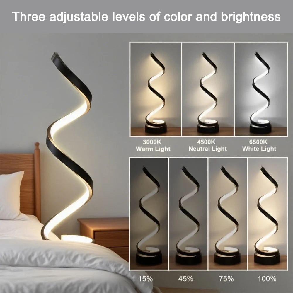 Spiral Desk Lamp