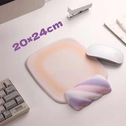 Rainbow Foam Wrist Pad