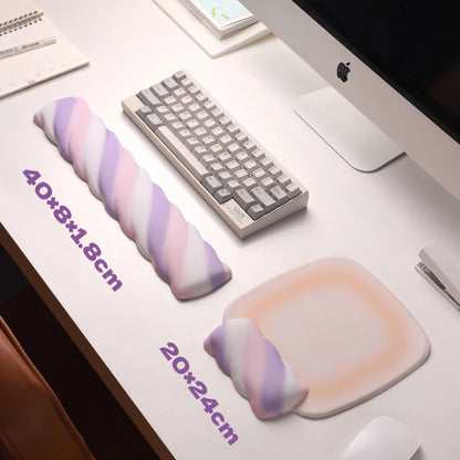 Rainbow Foam Wrist Pad