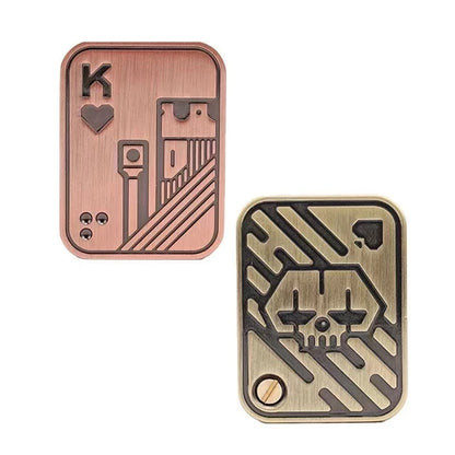 Mini Metal Fidget Card