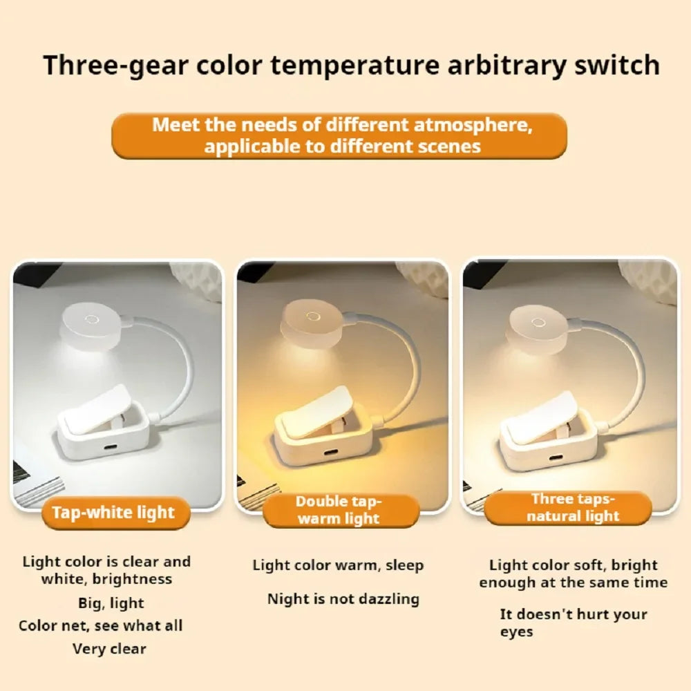 Mini Clip-On Reading Lamp