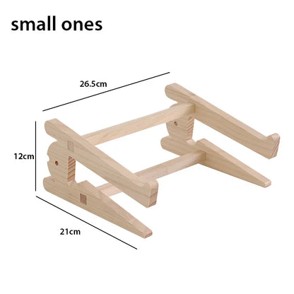 Solid Wooden Laptop Stand