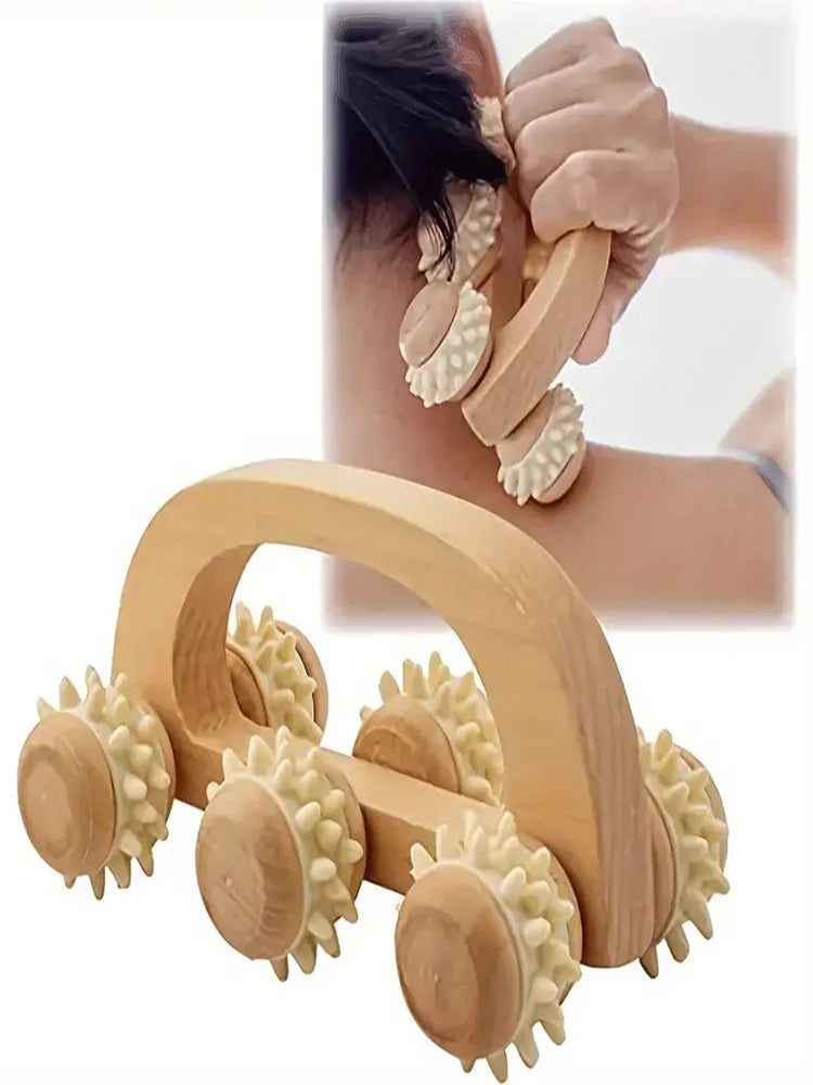 Wooden Massage Roller