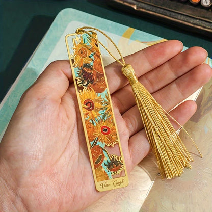 Vintage Painting Metal Bookmarks