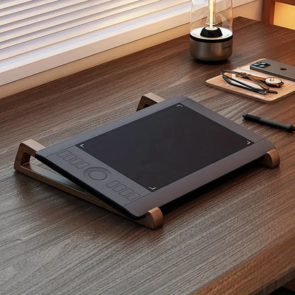 Adjustable Wooden Laptop Stand