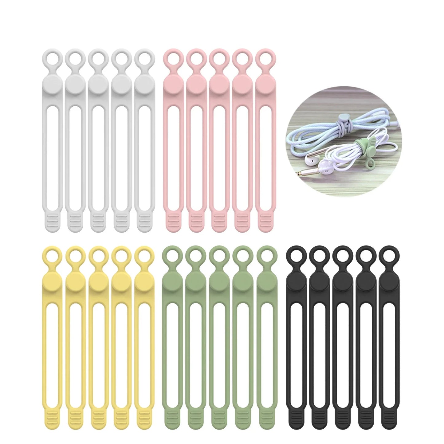 Silicone Cable Ties