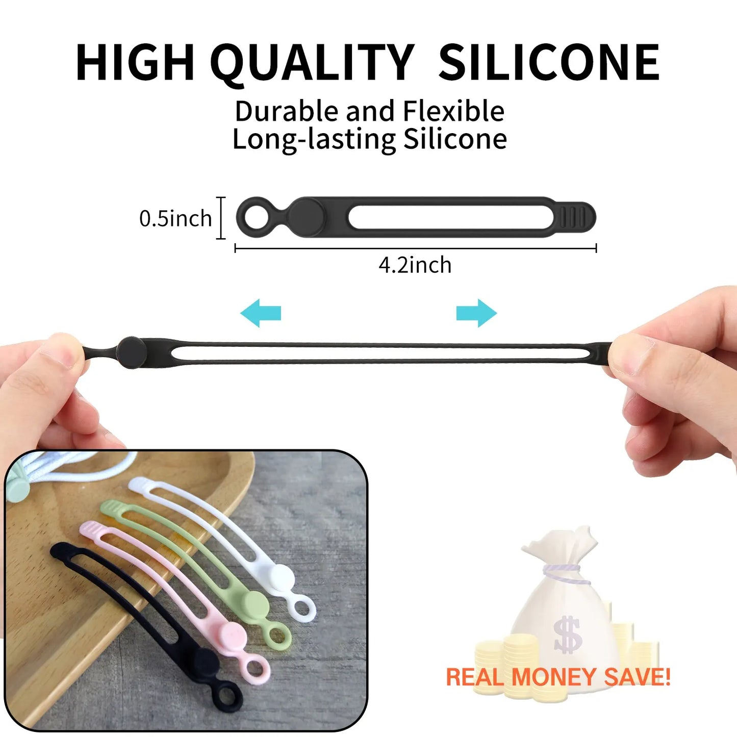 Silicone Cable Ties