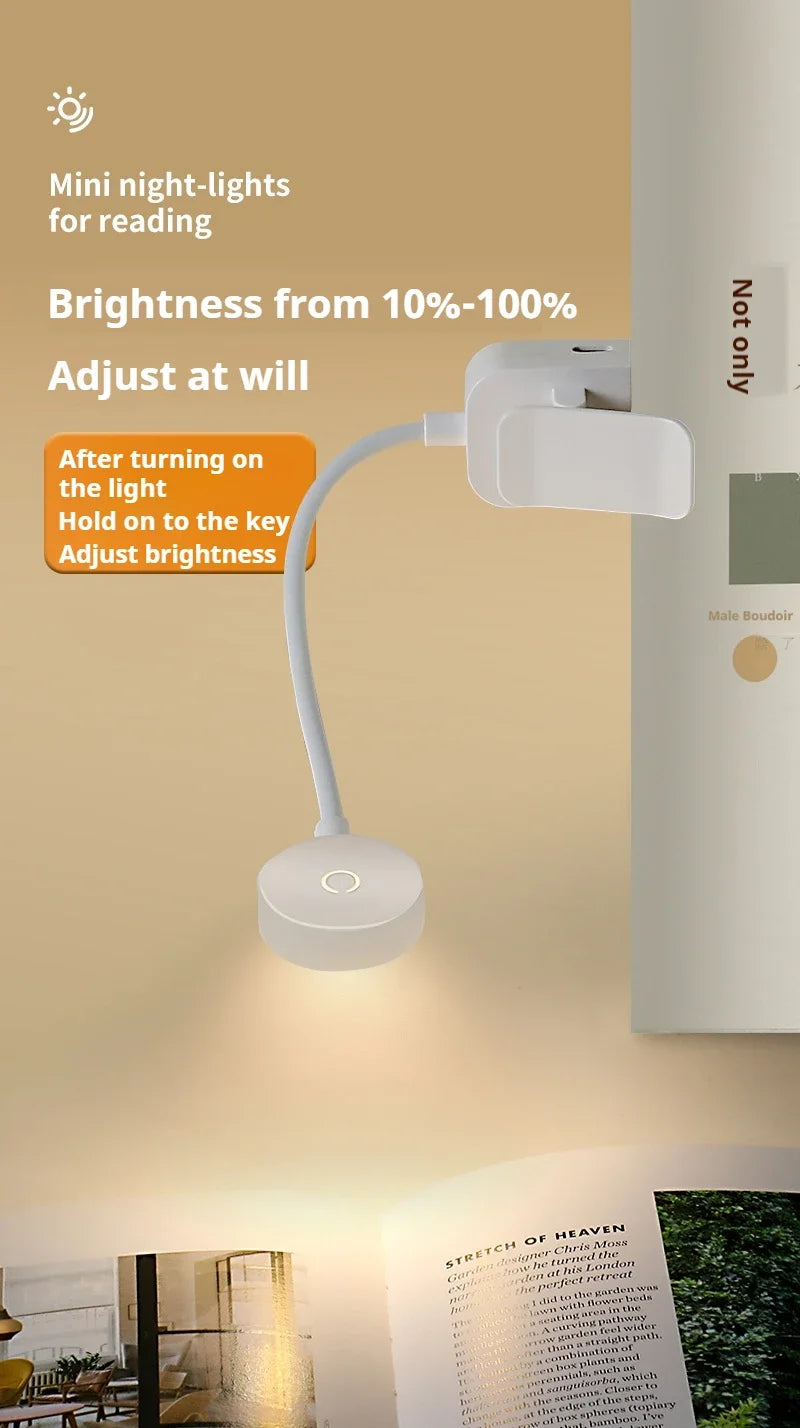 Mini Clip-On Reading Lamp