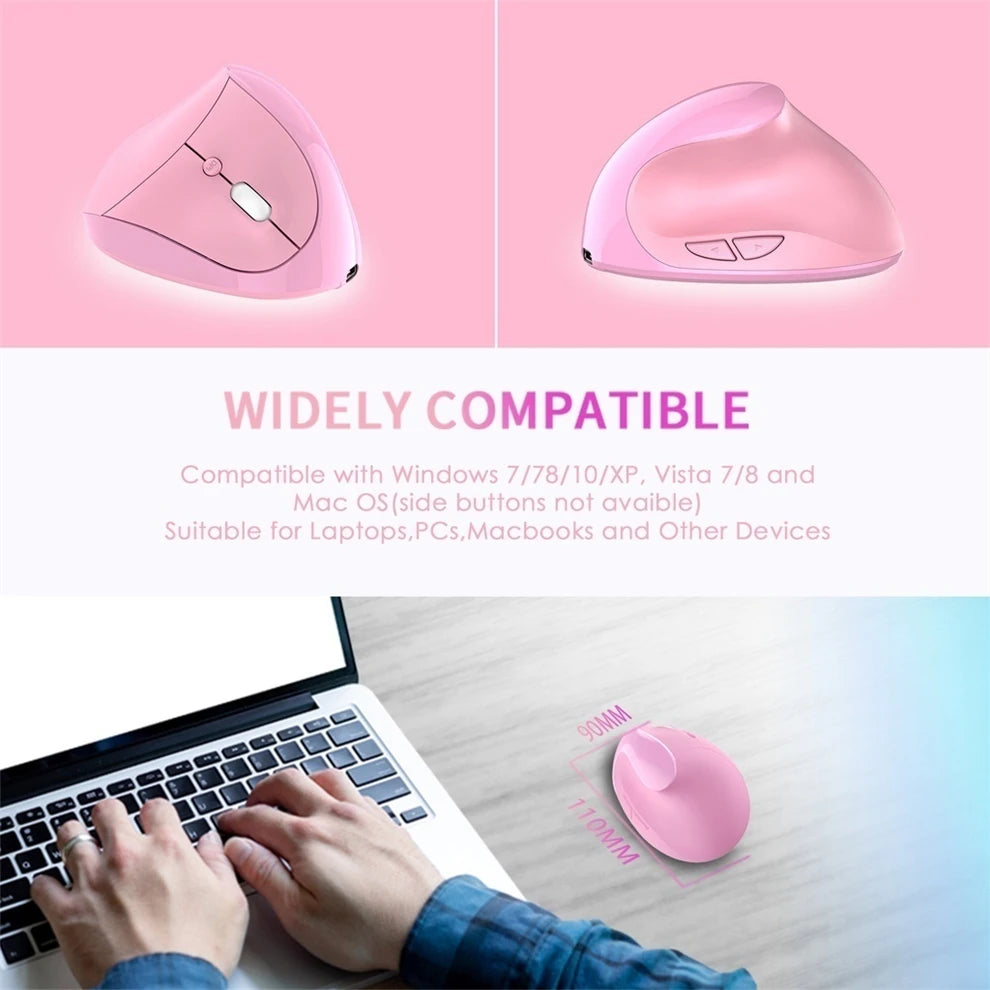 Wireless Vertical Ergonomic Mouse