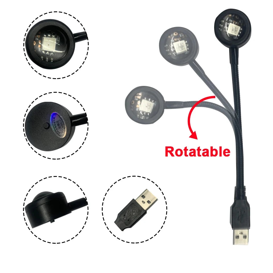 LED Sunset Projector Lamp