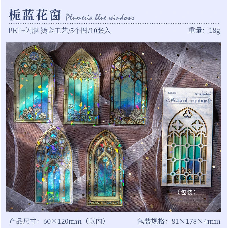 Fantasy Flower Stickers